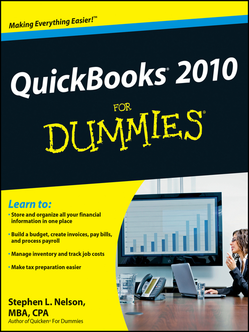 Title details for QuickBooks 2010 For Dummies by Stephen L. Nelson - Available